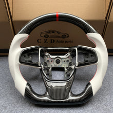 Load image into Gallery viewer, CZD 2016-2021 Honda FK8/Civic/FK7 carbon fiber steering wheel（Fit EU Version)