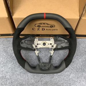 CZD 2016-2021 Honda FK8/Civic/FK7 Matte carbon fiber steering wheel