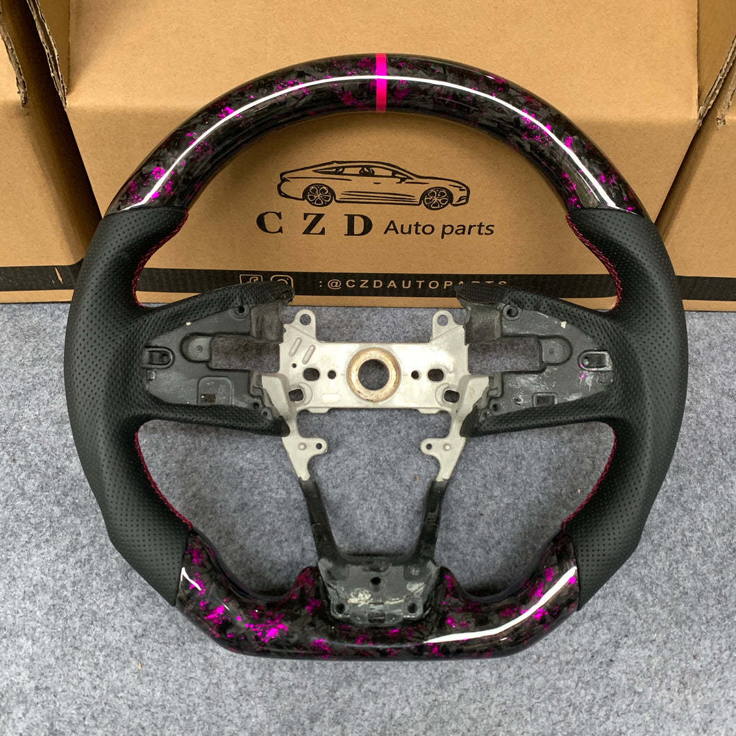 CZD 2016-2021 Honda FK8/Civic/FK7 carbon fiber steering wheel