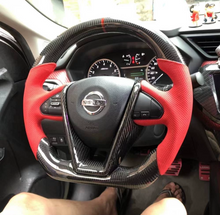 Load image into Gallery viewer, CZD 2016/2017/2018/2019/2020 Nissan Maxima carbon fiber steering wheel