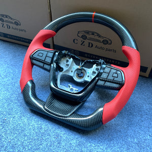CZD Toyota Highlander 2020/2021/2022 carbon fiber steering wheel