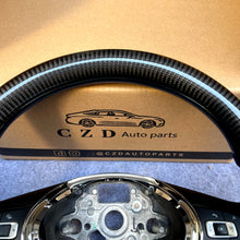 Load image into Gallery viewer, CZD Volkswagen Golf Jetta steering wheel carbon fiber