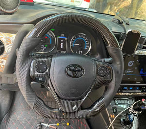 CZD Toyota Corolla 2014-2018 carbon fiber steering wheel