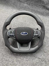 Load image into Gallery viewer, CZD Ford Explorer XLT /ST 2020 - 2021 carbon fiber steering wheel with matte carbon fiber