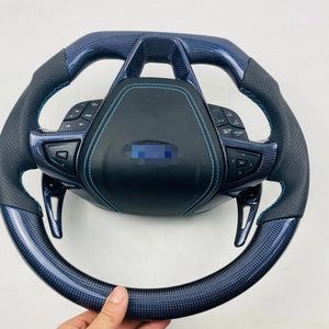 For 2013-2016 For d Fusion/Mondeo /EDGE customzied Carbon Fiber steering wheel CZD