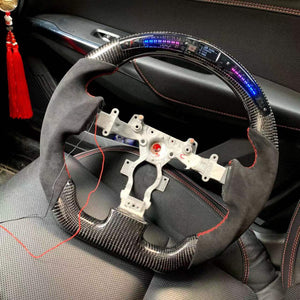 CZD Nissan GTR /R35 2009-2016 carbon fiber steering wheel with JP LED