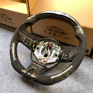 2010 Camaro ss LED forged carbon fiber steering wheel