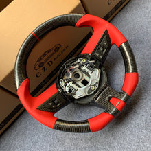 Load image into Gallery viewer, carbon fiber steering wheel for 2010 Camaro ss with SS logo