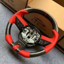 Load image into Gallery viewer, 2010 Camaro ss  carbon fiber steering wheel with SS logo