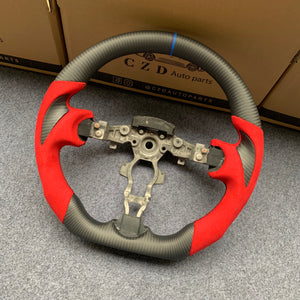CZD Nissan 370Z /Z34 /Juke/ Maxima Matte carbon fiber steering wheel with thumb grips