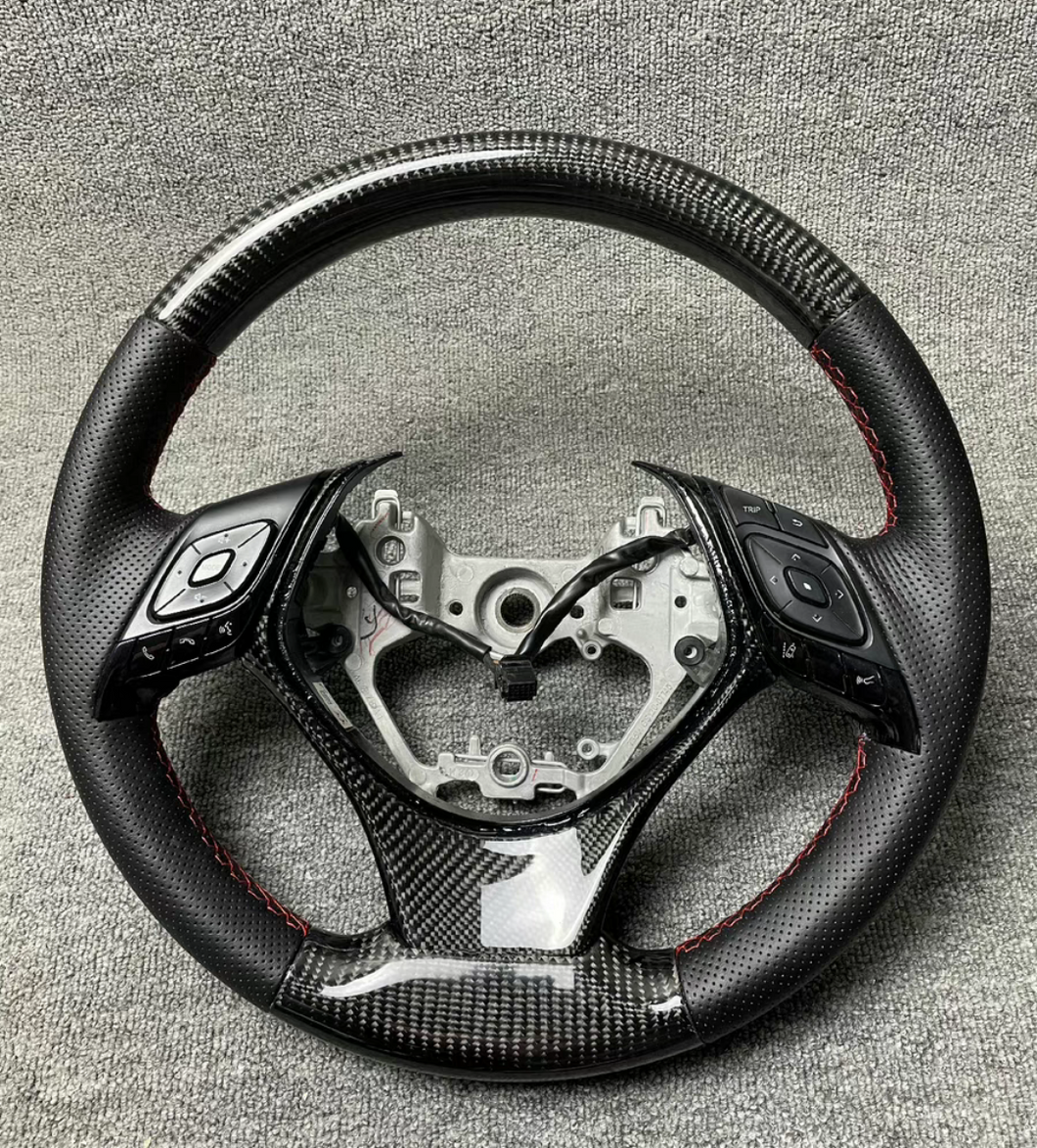 CZD Toyota CHR 2016/2017/2018/2019/2020 Carbon Fiber steering wheel