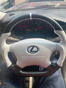 CZD Lexus LS430 1995-2004 carbon fiber steering wheel