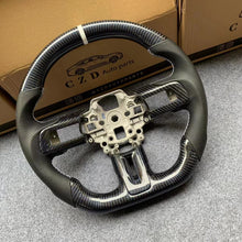 Load image into Gallery viewer, CZD autoparts For Mustang Shelby GT500 2010 2011 2012 2013 2014 carbon fiber steering wheel