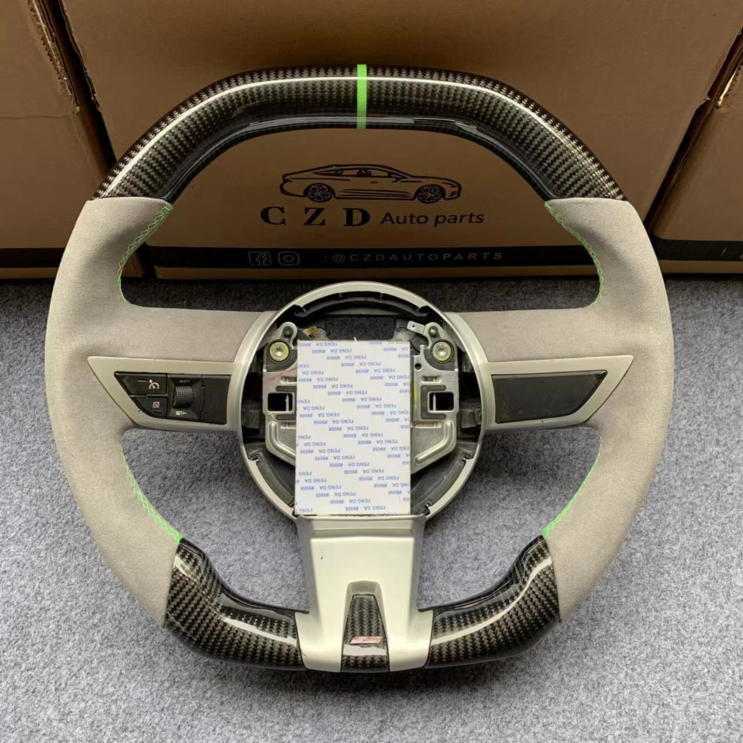 CZD autoparts For Chevrolet camaro 2010 2011 carbon fiber steering wheel