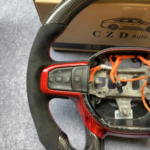 CZD autoparts For dodge Ram 2019+  carbon fiber steering wheel