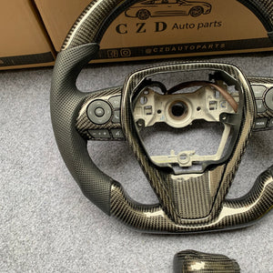 CZD Camry XSE/TRD 2018/2019/2020/2021/2022/2023 carbon fiber steering wheel