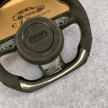 Load image into Gallery viewer, CZD Audi B8 S4 2013-2016 steering wheel carbon fiber with airbag cover