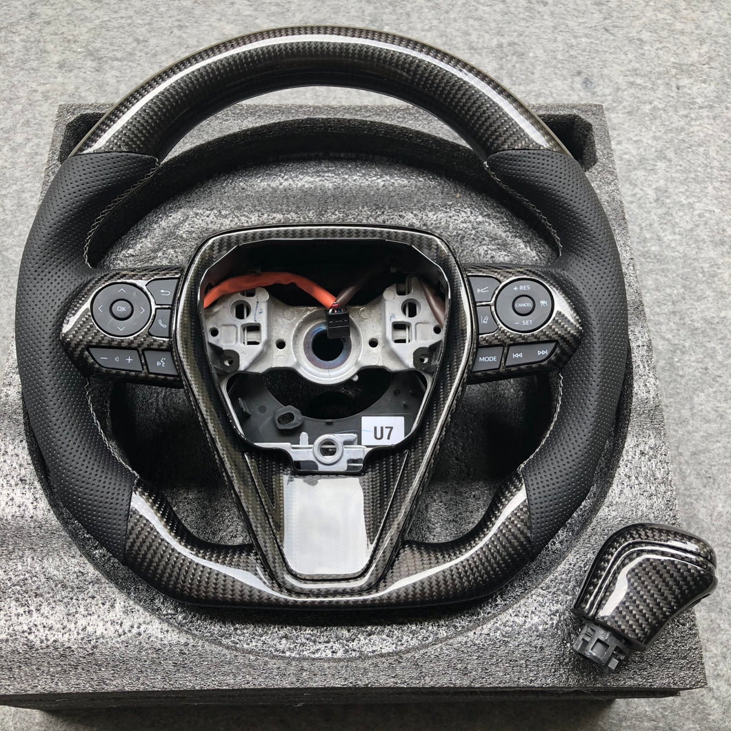 CZD 2018-2021 Camry XSE Carbon Fiber steering wheel