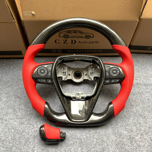 CZD 2018/2019/2020/2021/2022/2023 Camry XSE/TRD Carbon Fiber steering wheel