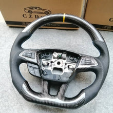 Load image into Gallery viewer, CZD Focus RS/ST steering wheel with carbon fiber (TAX NOT INCLUEDE )