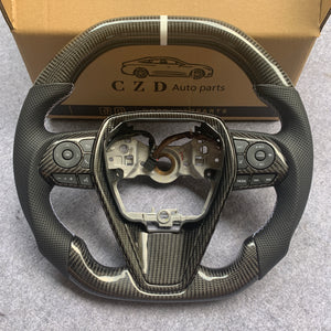 CZD 8thgen/2018-2022 Toyota Camry SE/XSE/LE/TRD carbon fiber steering wheel