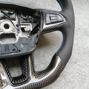 CZD Focus RS/ST steering wheel with carbon fiber (TAX NOT INCLUEDE )