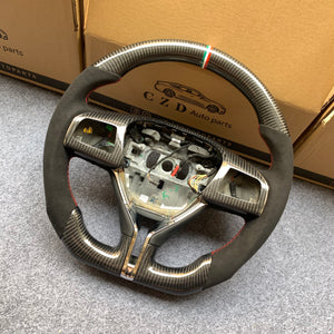 CZD-For Maserati Ghibli / GT /Quattroporte/ Levante Steering wheel with Carbon fiber