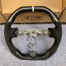 Load image into Gallery viewer, CZD Nissan Juke/370Z Nismo/Z34 /Maxima carbon fiber steering wheel