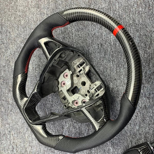 For 2013-2016 For d Fusion/Mondeo /EDGE Customized Carbon Fiber Steering Wheel CZD