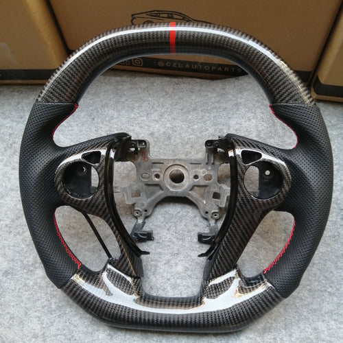 CZD 9th Gen Accord Steering Wheel and Cover with Carbon Fiber