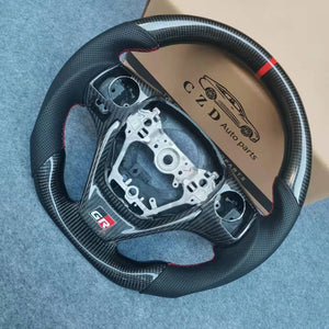 CZD 2020-2021 Toyota Vios/Corolla carbon fiber steering wheel