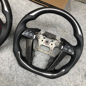 CZD 8th Gen Accord Carbon Fiber Steering Wheel & trim