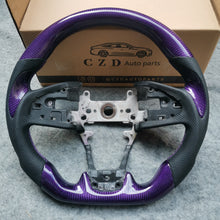 Load image into Gallery viewer, For 10th gen Civic/ FK8 steering wheel with Purple carbon fiber-CZD