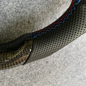 CZD- BMW F series M3/M4/F80/F82//f83/f87/F32/F34/435i  carbon fiber steering wheel with trim cover