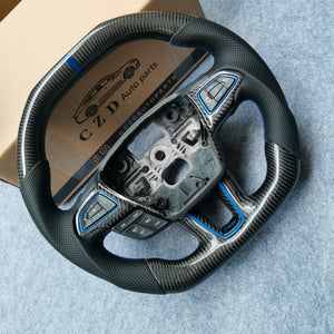 ford focus rs mk3/mk3.5 carbon fiber steering wheel -CZD