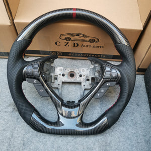 CZD Custom for Acura TL  ZDX carbon fiber steering wheel