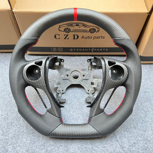CZD 2013-2017 9th gen Honda accord Matte carbon fiber steering wheel