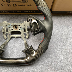 CZD-For 2004/2005/2006 Acura TL Type R carbon fiber steering wheel