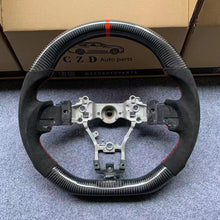 Load image into Gallery viewer, Subaru WRX STI 2015 2016 2017 2018 2019 2020 carbon fiber steering wheel