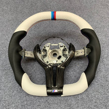 Load image into Gallery viewer, CZD- BMW F series M3/M4/F80/F82//f83/f87/F32/F34/435i  carbon fiber steering wheel with trim cover