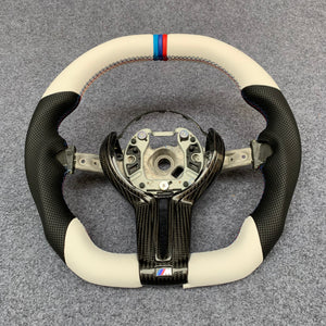 CZD- BMW F series M3/M4/F80/F82//f83/f87/F32/F34/435i  carbon fiber steering wheel with trim cover