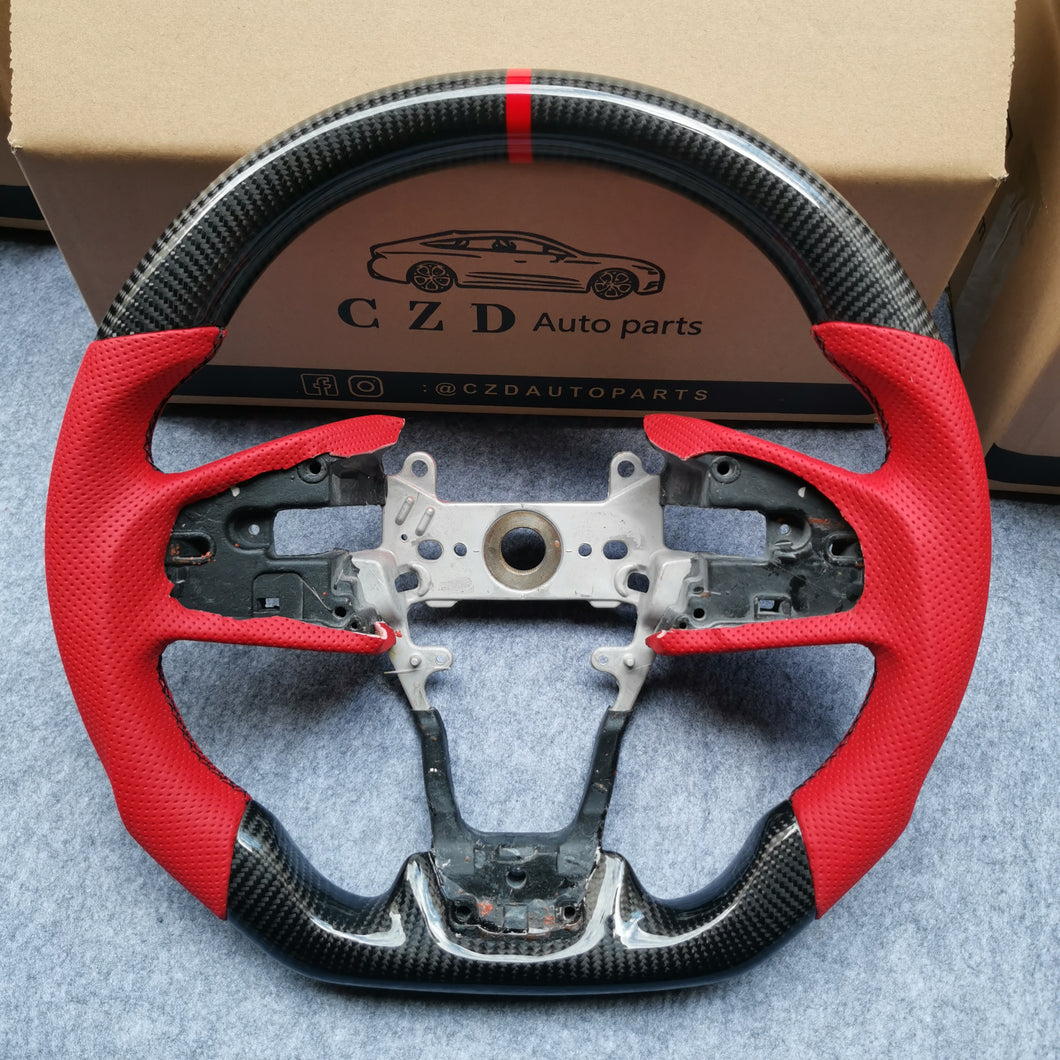 CZD 10gen Civic/ FK8/Type-R carbon fiber Steering wheel