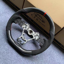 Load image into Gallery viewer, Subaru WRX STI 2015 2016 2017 2018 2019 2020 carbon fiber steering wheel