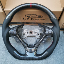 Load image into Gallery viewer, CZD Acura ILX carbon fiber steering wheel