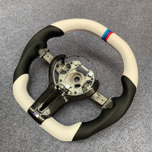 CZD- BMW F series M3/M4/F80/F82//f83/f87/F32/F34/435i  carbon fiber steering wheel with trim cover