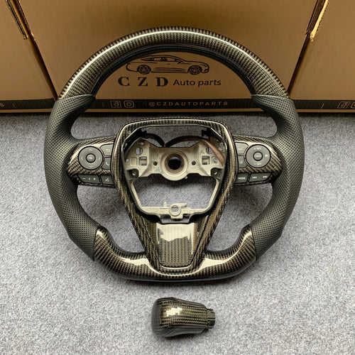 CZD Camry XSE/TRD 2018/2019/2020/2021/2022/2023 carbon fiber steering wheel