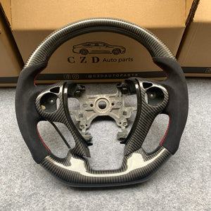 CZD 2013-2017 Honda 9th gen accord steering wheel with carbon fiber
