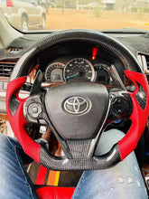 Load image into Gallery viewer, CZD 2012/2013/2014/2015/2016/2017 Toyota Camry carbon fiber steering wheel