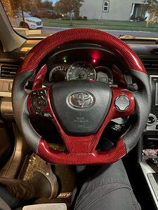 CZD 2012/2013/2014/2015/2016/2017 Toyota 7gen Camry carbon fiber steering wheel