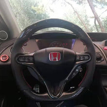 Load image into Gallery viewer, CZD-2008-2011 Honda civic /8th Gen civic carbon fiber steering wheel